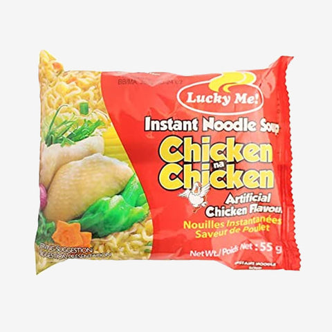Lucky Me Chicken Flavour Instant Noodles 55g