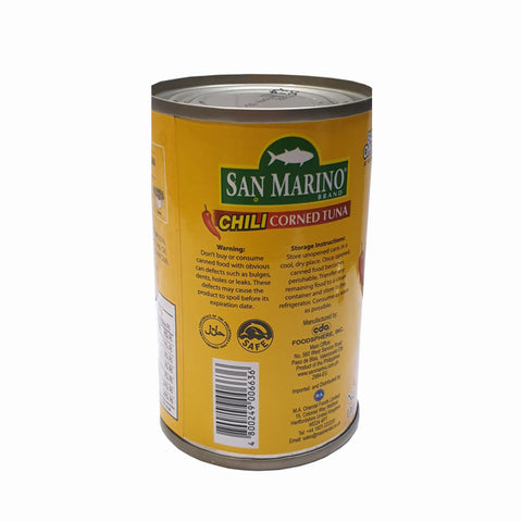 Corned Tuna – Chili 150g. (San Marino)