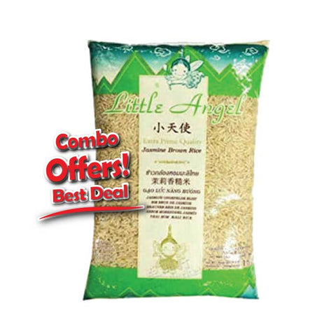 Brown Jasmine Rice 1kg. (Little Angel) - Filipino Grocery Store