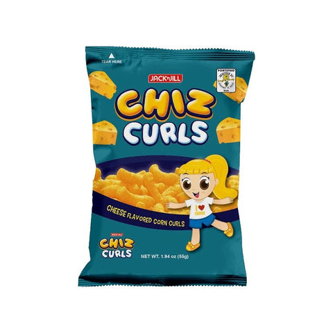 Chiz Curls 55g (Jack n Jill) - Filipino Grocery Store