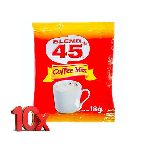 Coffee 3 in 1 - 10 x 18g (Blend 45) - Filipino Grocery Store