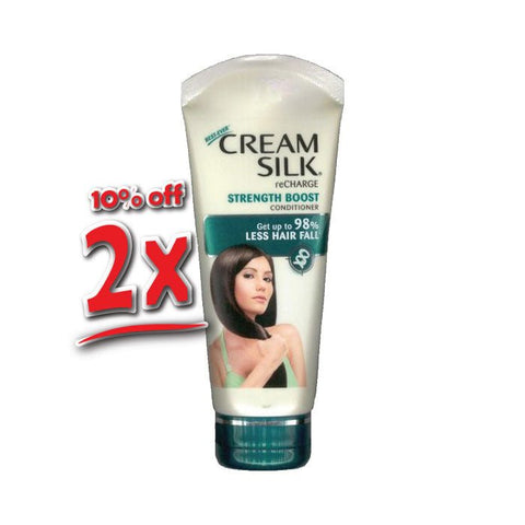 Conditioner Strength Boost Green 180 ml (Cream Silk) - Filipino Grocery Store