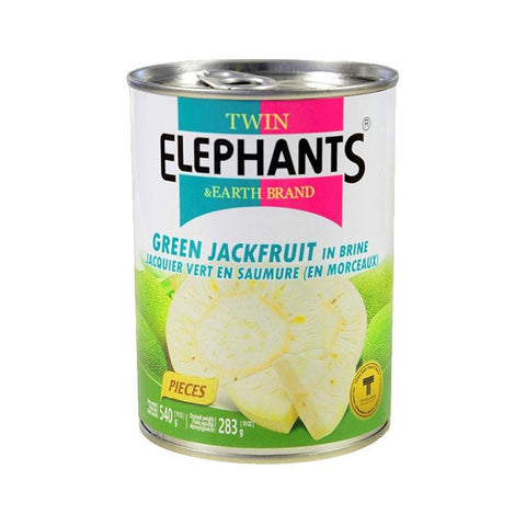 Green Jackfruit in Brine 540g. (Twin Elephant) - Filipino Grocery Store