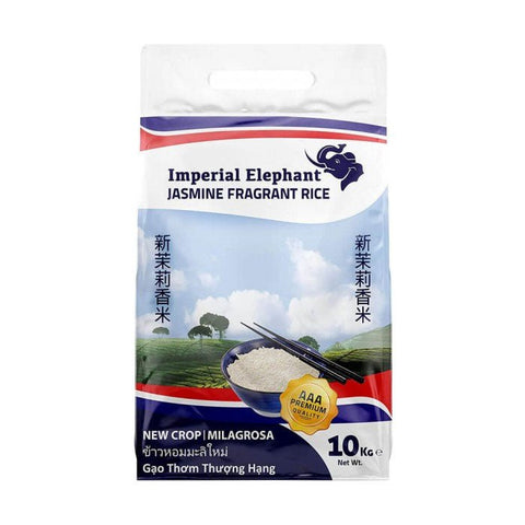 Jasmine Milagrosa Rice 10kg (Royal Elephant) - Filipino Grocery Store