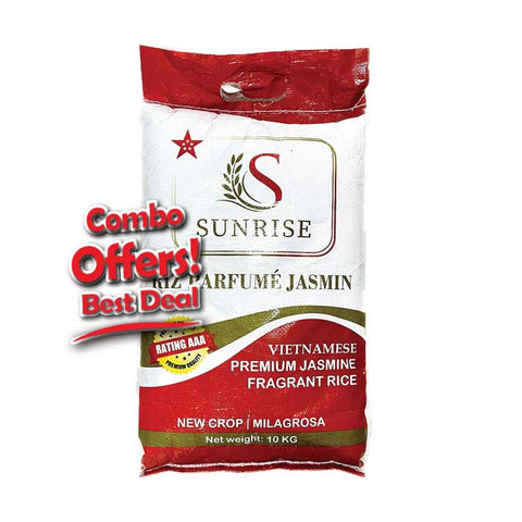 Jasmine Rice 10kg (Sunrise) - Filipino Grocery Store