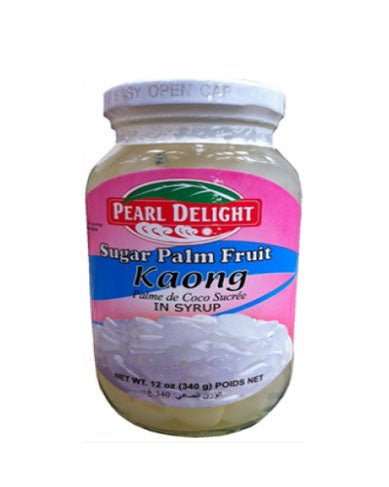 KAONG Sugar Palm Fruit White 340g. (Pearl Delight) - Filipino Grocery Store