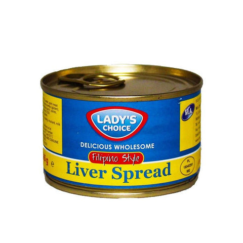 Liver Spread 165g. (Lady's Choice) - Filipino Grocery Store