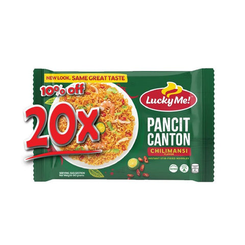 Lucky Me Chilimansi Pancit Canton 80g - Filipino Grocery Store
