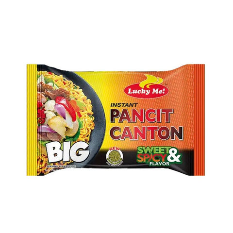 Lucky Me Sweet and Spicy Pancit Canton 80g - Filipino Grocery Store