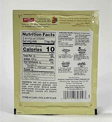 Mama Sita's Sinigang Sa Sampalok Hot Mix 50g - Filipino Grocery Store