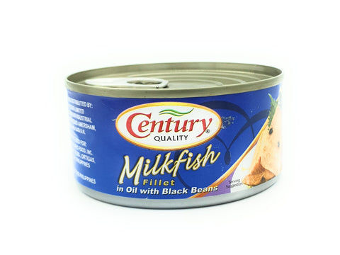 Milkfish in oil with black beans 184g. (Century) - Filipino Grocery Store