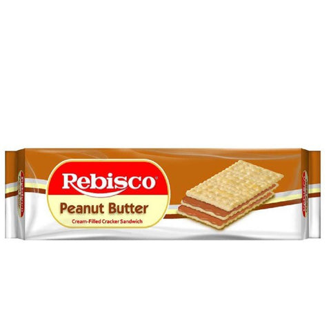 Sandwich Peanut Butter 10 x 32g (Rebisco) - Filipino Grocery Store