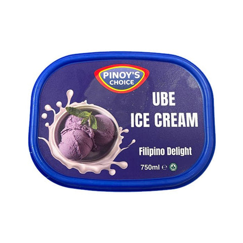 Ice Cream Ube Flavoured 750ml (Pinoy’s Choice) - Filipino Grocery Store