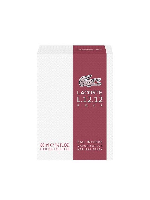 Lacoste L.12.12 Rose Eau Intense Eau De Toilette Spray 50ml - Filipino Grocery Store