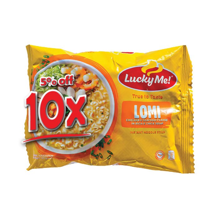 Lucky Me instant Noodles Lomi 65g - Filipino Grocery Store