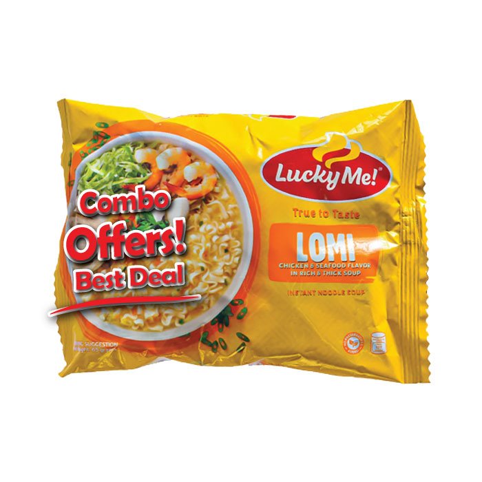 Lucky Me instant Noodles Lomi 65g - Filipino Grocery Store