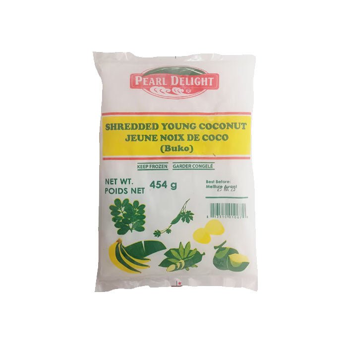 Shredded Young Coconut 454g (Pearl Delight) (Frozen) - Filipino Grocery Store