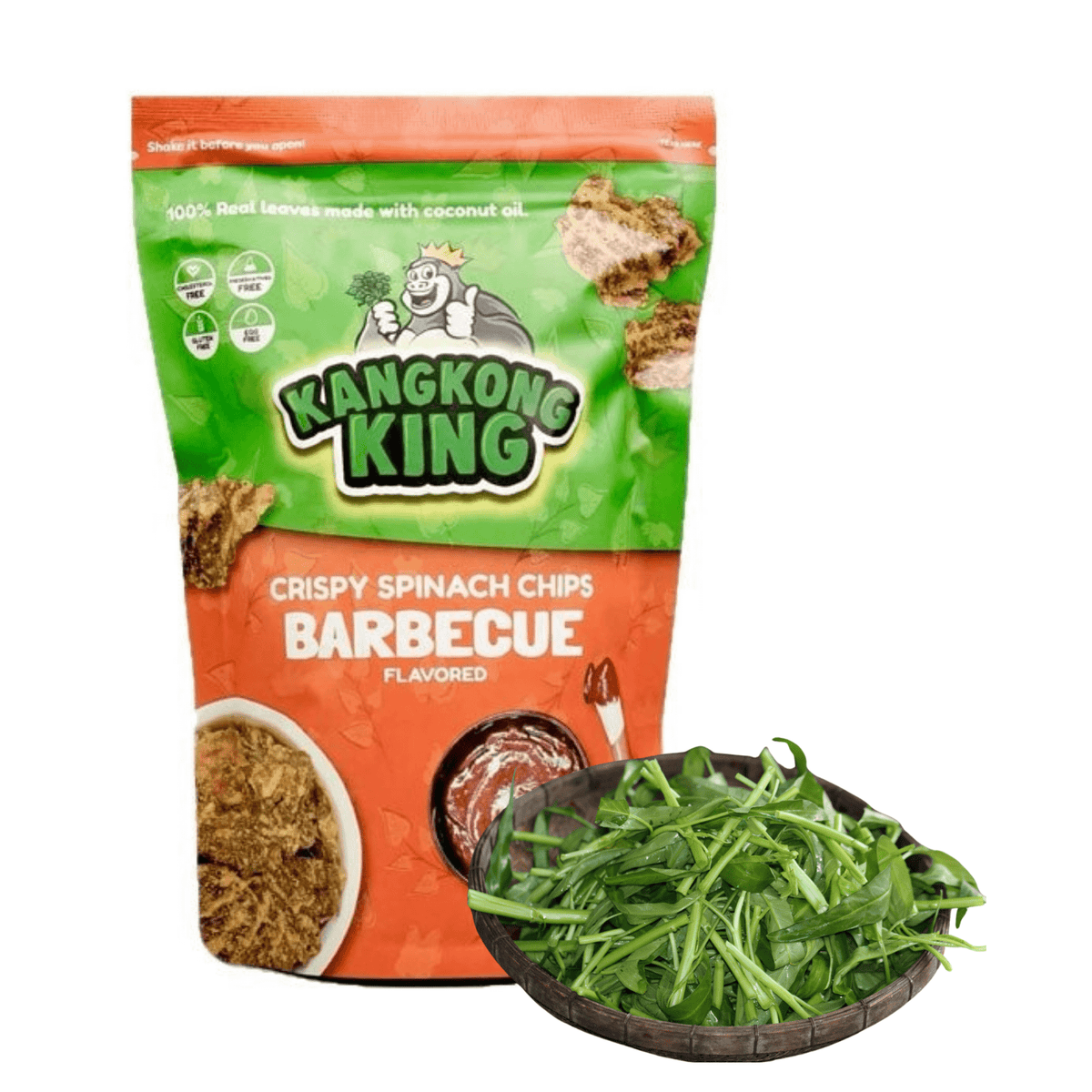 Spinach Chips BBQ 60g (KKK) - Filipino Grocery Store