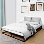 Sturdy King Size Metal Bed Frame - Stylish Design, Easy Assembly - Filipino Grocery Store