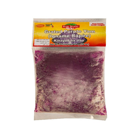 Ube Grated (Purple Yam) 454g (Pearl Delight) (Frozen) - Filipino Grocery Store