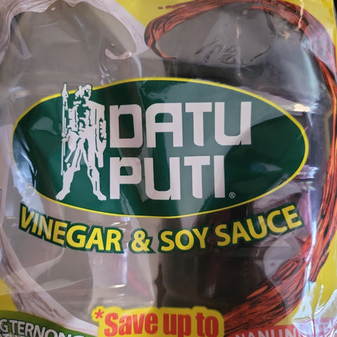 Vinegar and Soy Sauce (Pares pack) 1 liter each (Datu Puti) - Filipino Grocery Store