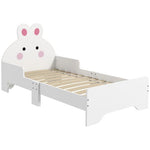 ZONEKIZ Enchanted Bunny Toddler Bed - Magical White Kids Furniture - Filipino Grocery Store