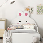 ZONEKIZ Enchanted Bunny Toddler Bed - Magical White Kids Furniture - Filipino Grocery Store