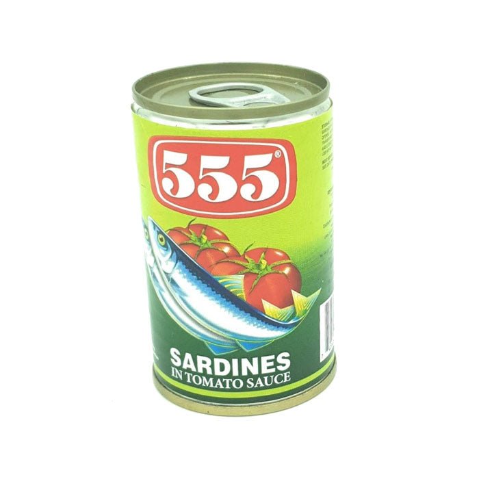 555 Sardines in Tomato Sauce 155g - Filipino Grocery Store