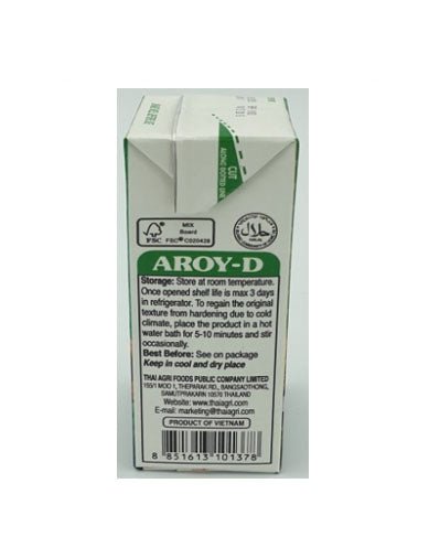 Aroy-D Coconut Milk Original 250mls. - Filipino Grocery Store
