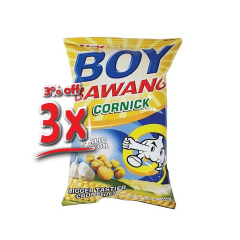 Boy Bawang Garlic Flavor 100g - Filipino Grocery Store