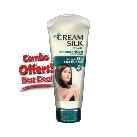 Conditioner Strength Boost Green 180 ml (Cream Silk) - Filipino Grocery Store