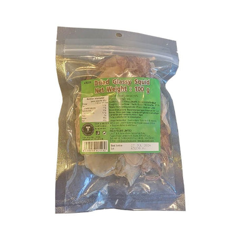 Dried Glassy squid 100g (Asean Seas) - Filipino Grocery Store