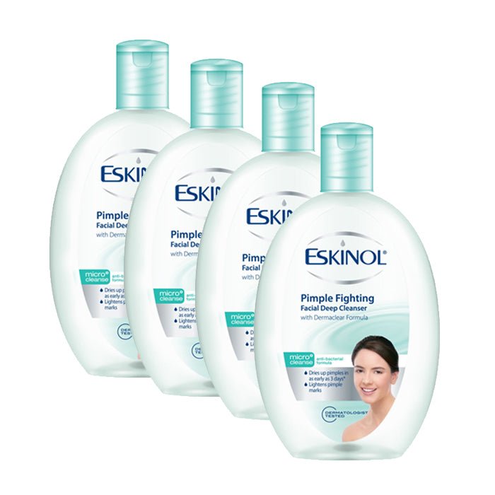 Eskinol Cleanser pimple fighting 225ml - Filipino Grocery Store