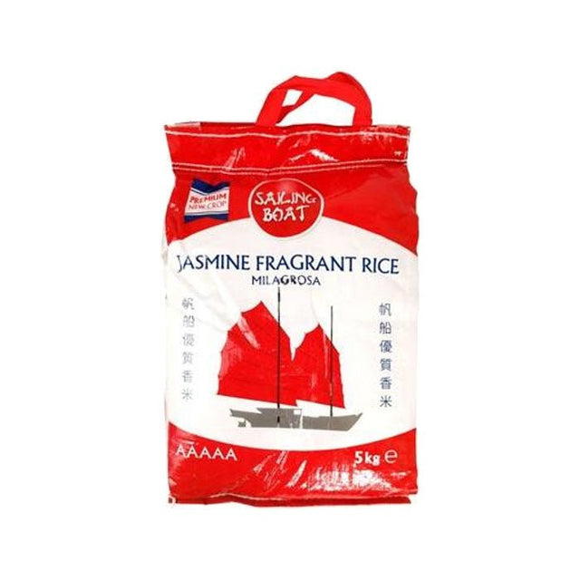 Fragrant Jasmine Rice 5kg. (Sailing Boat) Filipino Grocery Store