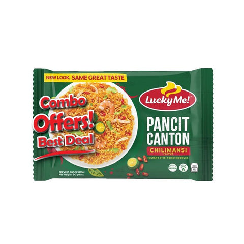 Lucky Me Chilimansi Pancit Canton 80g - Filipino Grocery Store