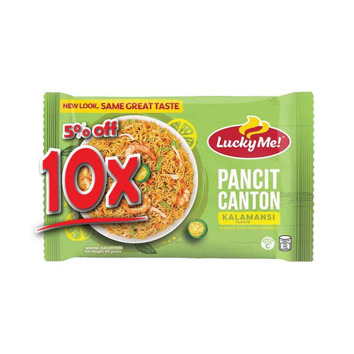 Lucky Me Kalamansi Pancit Canton 80g - Filipino Grocery Store