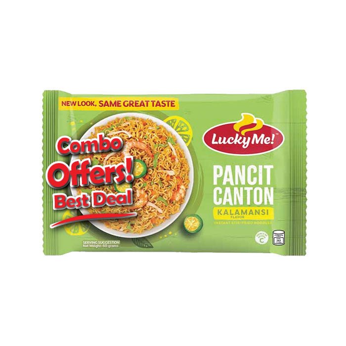 Lucky Me Kalamansi Pancit Canton 80g - Filipino Grocery Store