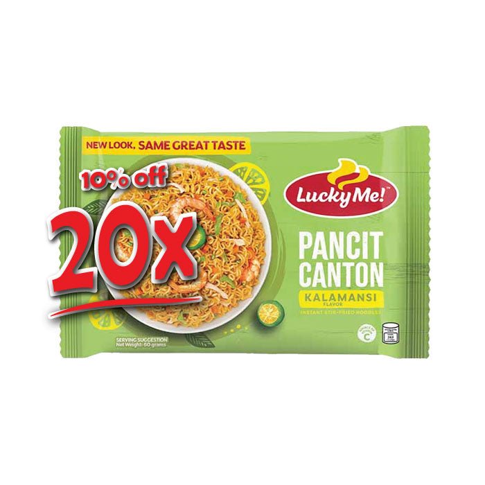 Lucky Me Kalamansi Pancit Canton 80g - Filipino Grocery Store