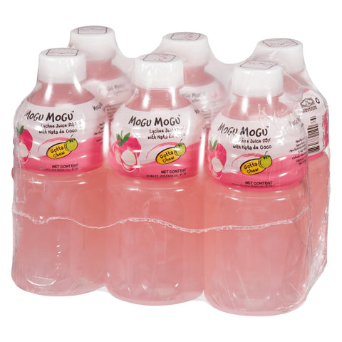 Lychee w/ Nata De Coco Drinks 320mls (Mogu Mogu) - CLEARANCE SALE - Filipino Grocery Store