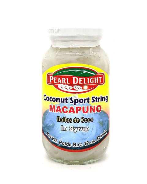 Macapuno Coconut Sport String 340g. (Pearl Delight) - Filipino Grocery Store