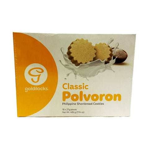 Polvoron Smiley Classic 18x27g (Goldilocks) - Filipino Grocery Store
