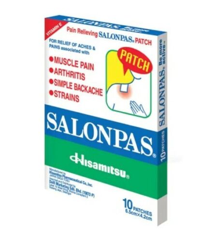 Salonpas 10 patches - Filipino Grocery Store