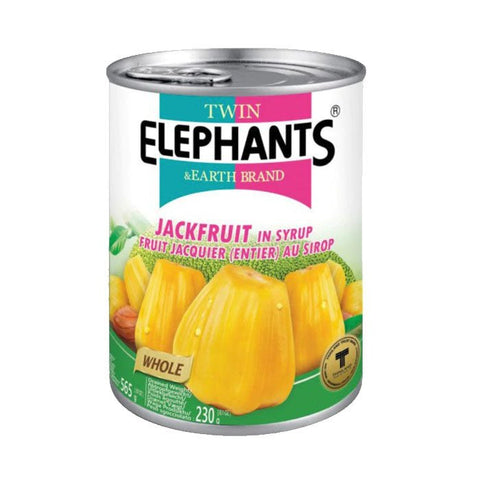 Yellow Jackfruit in Syrup 565g. (Twin Elephant) - Filipino Grocery Store